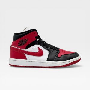AIR JORDAN 1 MID BLACK TOE