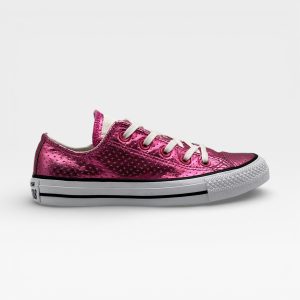 CHUCK TAYLOR METTALIC PINK