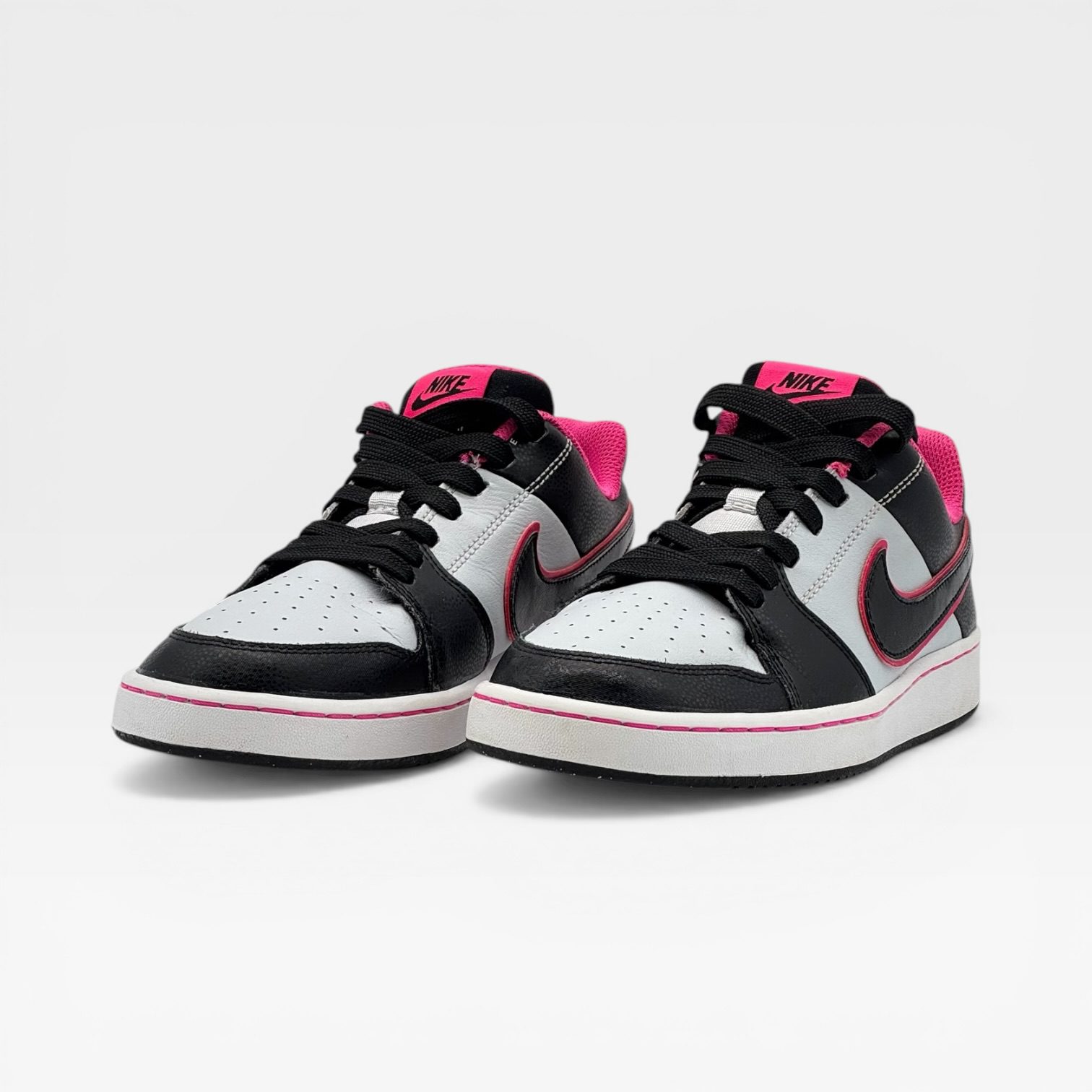 COURT VISION LOW BLACK/PINK – Image 2