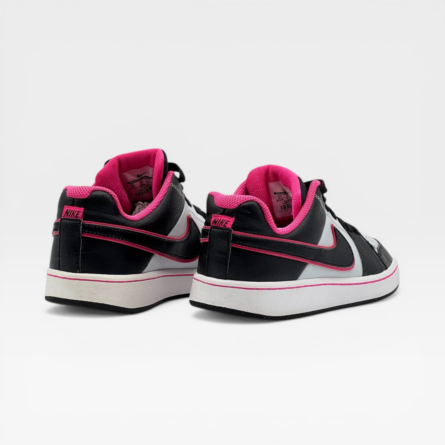 COURT VISION LOW BLACK/PINK – Image 3